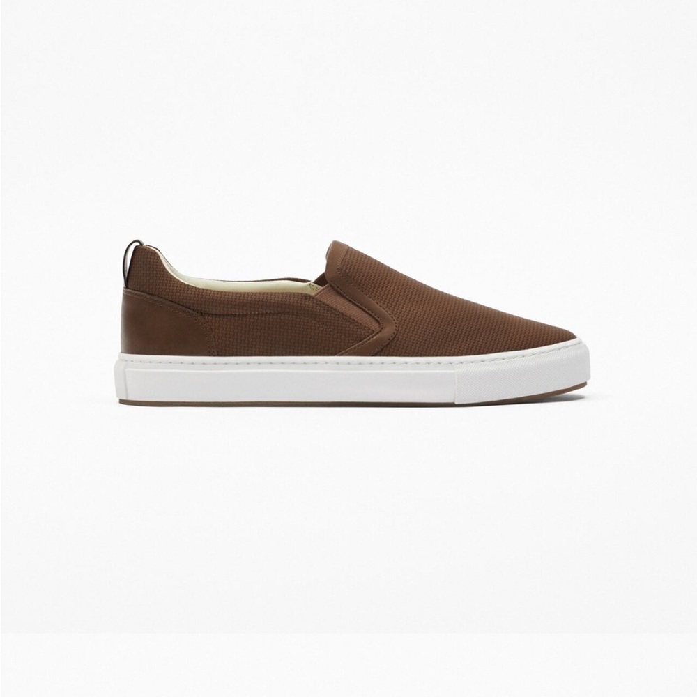 🍂zara laceless sneakers